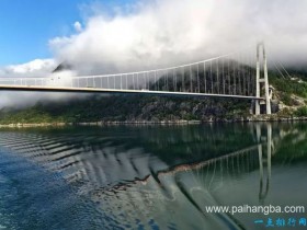 世界八大最长的悬索桥 中国占据一半！