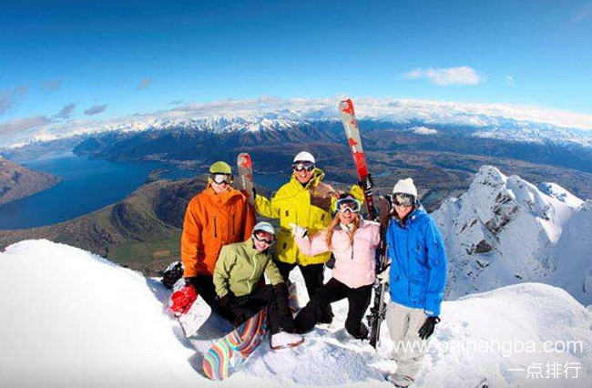 世界十大冰雪旅游城市 新西兰皇后镇广受滑雪者喜爱