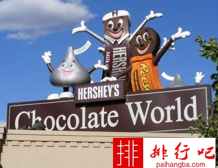 世界上十大巧克力产地 好时排第二