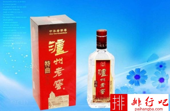 中国十大名酒排行   茅台酒排第三