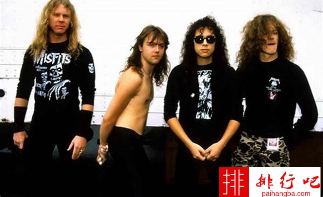 十大重金属乐队 Metallica最具影响力