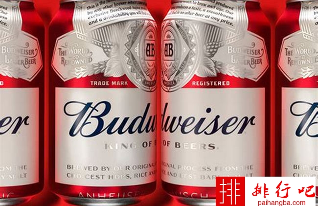 世界十大啤酒排名 Budweiser百威口感最为纯正
