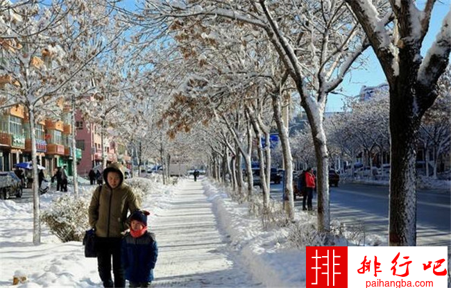 中国最冷的地方排名 根河市最低气温曾达到零下58℃