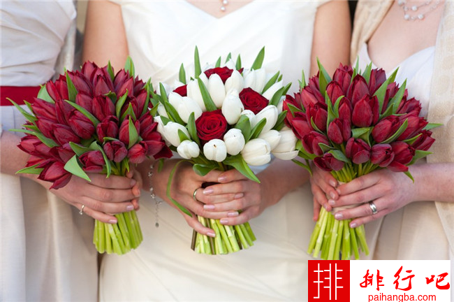 十大婚礼用花大全 婚礼上最受欢迎的鲜花