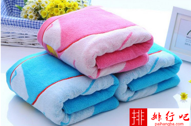 全球十大毛巾品牌排行榜 洁丽雅毛巾仅排第二