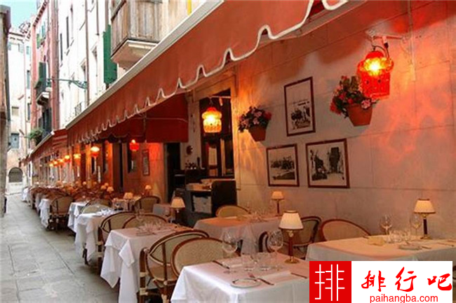 意大利威尼斯餐厅排行 威尼斯小酒馆评价最高
